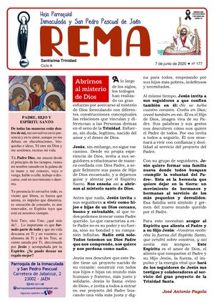 Santísima Trinidad-7 junio 2020