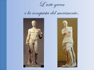 La scultura nell'arte greca