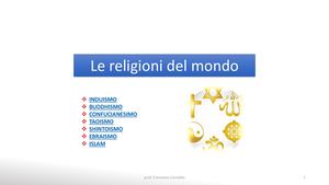 8 Le Religioni Del Mondo