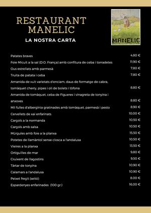 La Nostra Carta + Carta De Vins