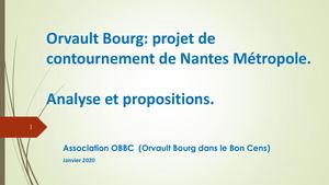 Obbc Projet de Contournement d'Orvault