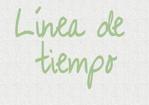 Línea Del Tiempo