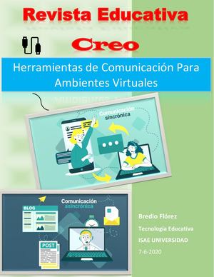 Revista Digital Herramientas Comunicación Sincrónica y Asincrónica