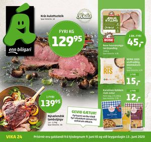 Á tilboðsblað vika 24 2020