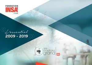 Fondation INSA Lyon - Rapport d'activité - L'essentiel 2009 -2019
