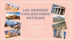 civilizaciones de la antigüedad