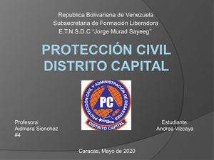 Protección Civil Distrito Capital