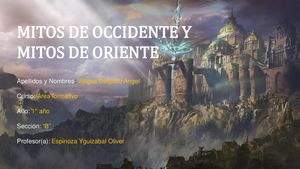 Mitos De Occidente Y De Oriente