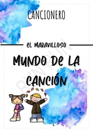 El Maravilloso Mundo De La Cancion