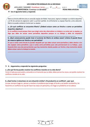 02 Mayo Ficha De Aplicación D P C C 5to Año Copia (1)
