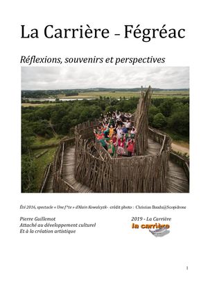 La Carrière De Fégréac - dossier 2019