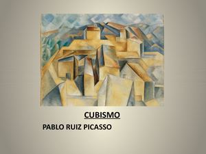 Cubismo Picasso