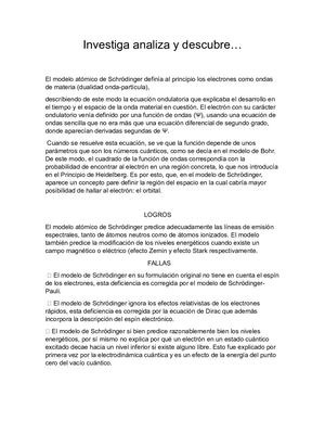 Investiga, analiza y descubre