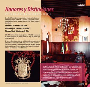 Honores y Distinciones