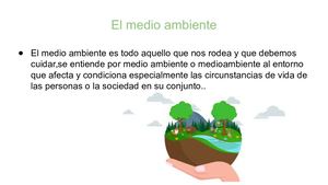 El Medio Ambiente