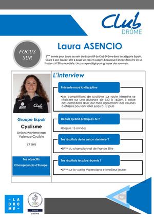 Club Drôme - Laura Asencio
