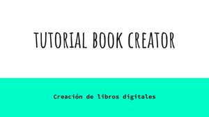 Tutorial Book Creator