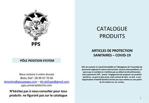 Catalogue PPS Covid 19 - Nouveautés Juin 2020