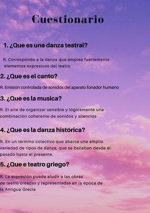 Cuestionario