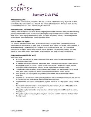 Scentsy Club
