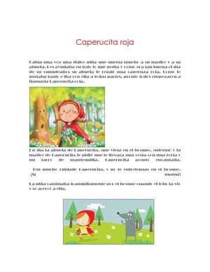 Cuento De Caperucita
