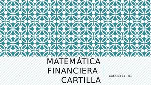 Cartilla Matematica Financiera