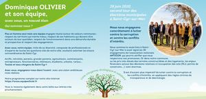 Votez, Saint-Cyr-sur-Mer, Dominique Olivier