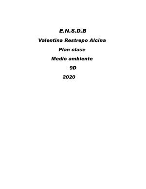 Plan Clase