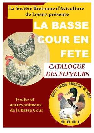 Catalogue 2020 Des Elevages De La Société Bretonne d'Aviculture de Loisirs