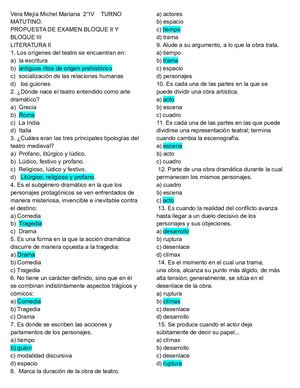 Propuesta De Examen