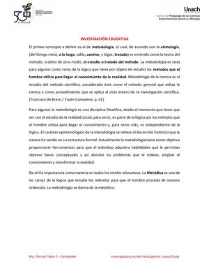1 1 Investigación Educativa