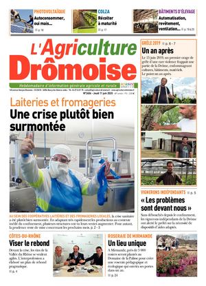 Journal L'Agriculture Dromoise n°2456 Sem24