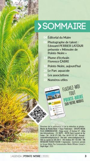 Pointe-Noire Agenda 2020