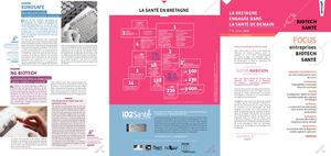 Lettre n°1 Filière Santé Focus Biotech Santé
