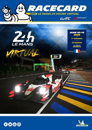 Le Mans 24 Hours Virtual - Michelin Racecard (EN)