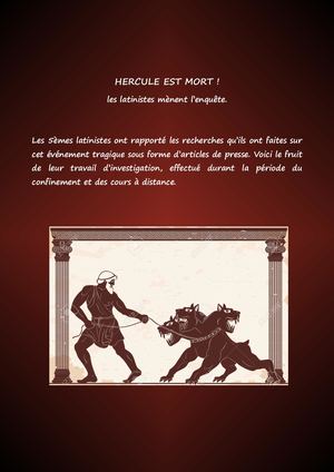 La mort d'Hercule