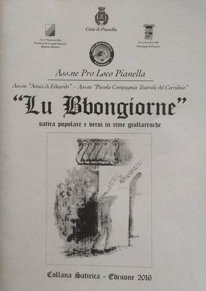 Lu Bbongiorne Collana Satirica Ed. 2016