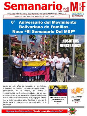 El Semanario Del Mbf Año1 N 1