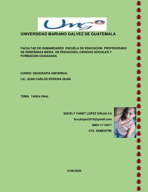 Libro De Geografia Tarea Final Completa. SL