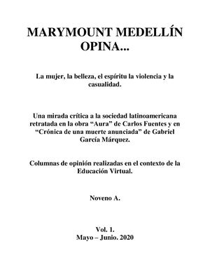 Columnas De Opinión Noveno A Completas Y Corregidas