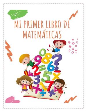 MI PRIMER LIBRO DE MATEMÁTICAS