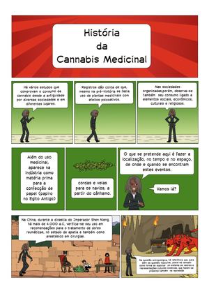 História da Cannabis Medicinal em HQ