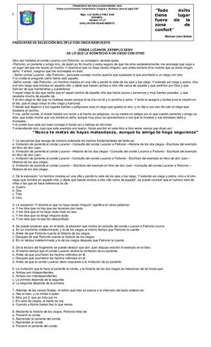 Evaluacion Renacimiento