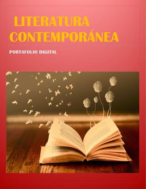 Portafolio De Literatura Contemporánea