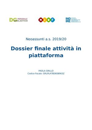Dossier Finale Grillo