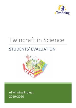 Twincraft in Science Students Evaluation