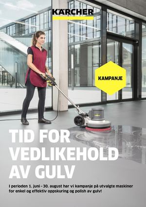 Kampanje Profesjonelt Renhold Og Pleie Av Gulv 2020
