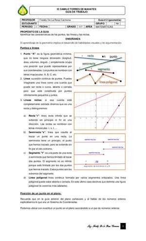 Guia 2 Lineas, Puntos, Rectas, Angulos Estudiante