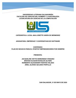 Startup Emprendedores