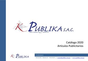 Catálogo 2020